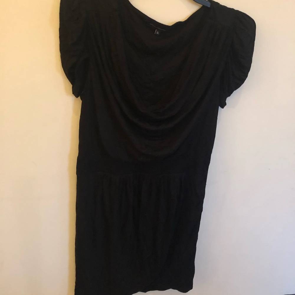 Super sexy black French connection mini dress